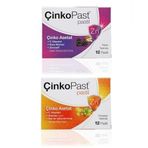 Çinkopast Pastil, Portakallı ve Nane, 2'li Paket, 24 Pastil