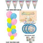 Cinnamoroll Cinnamon 16 Kişilik Doğum Günü Parti Malzemeleri Süsleri Partymix