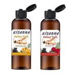 Cinsel İlişki Esnasında Sürülen Kayganlaştırıcı Masaj Yağı Kavun Aromalı 100 Ml ve Gül Aromalı 100 Ml Yağ