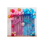 Cinsiyet Belirleme Parti Balon Set, PEMBEMAVİ