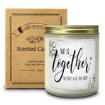 CIOJUNE and so Together They Built a Life They Loved Cedar Candle - Ev için Rustik Kokulu Mumlar, Çiftler için Düğün Nişan Hediyeleri, Ev Isınma Hediyeleri Yeni Ev Aile