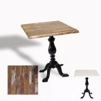 Çipa 1001 Döküm Ayak Kare Masa 80X80 Cm - (Werzalit, Wermodin Ve Allzalit Tabla) - Maracaibo