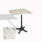 Çipa 1002 Döküm Ayak Kare Masa 70X70 Cm - (Werzalit, Wermodin Ve Allzalit Tabla) - Afyon Mermer