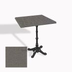 Çipa 1002 Döküm Ayak Kare Masa 70X70 Cm - (Werzalit, Wermodin Ve Allzalit Tabla) - Twister