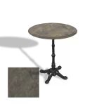 Çipa 1002 Döküm Ayak Yuvarlak Masa Çap 90Cm - (Werzalit, Wermodin Ve Allzalit Tabla) - Halong