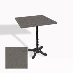 Çipa 1004 Döküm Ayak Kare Masa 60X60 Cm - (Werzalit, Wermodin Ve Allzalit Tabla) - Twister