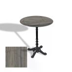 Çipa 1004 Döküm Ayak Yuvarlak Masa Çap 70Cm - (Werzalit, Wermodin Ve Allzalit Tabla) - Magma