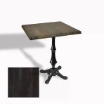 Çipa 1012 Döküm Ayak Kare Masa 70X70 Cm - (Werzalit, Wermodin Ve Allzalit Tabla) - Rocked