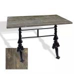 Çipa 3001 Döküm Ayak Masa 80X120 Cm - (Werzalit, Wermodin Ve Allzalit Tabla) - Old Pine
