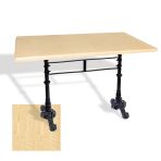 Çipa 3002 Döküm Ayak Masa 80X120 Cm - (Werzalit, Wermodin Ve Allzalit Tabla) - Akçaağaç