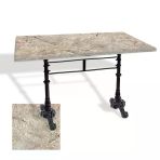 Çipa 3002 Döküm Ayak Masa 80X120 Cm - (Werzalit, Wermodin Ve Allzalit Tabla) - Scala Marble
