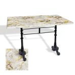 Çipa 3002 Döküm Ayak Masa 80X140 Cm - (Werzalit, Wermodin Ve Allzalit Tabla) - Gold