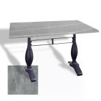 Çipa 3011 Döküm Ayak Masa 80X120 Cm - (Werzalit, Wermodin Ve Allzalit Tabla) - Light Temperado