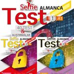 Çıpa Almanca A1 Seviye Selfie Test Soru Bankası Seti Toplam 3 Kitap