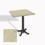 Çipa Döküm Ayak Kare Masa 70X70 Cm - (Werzalit, Wermodin Ve Allzalit Tabla) - Golden Marble