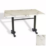 Çipa Döküm Ayak Masa 80X120 Cm - (Werzalit, Wermodin Ve Allzalit Tabla) - Afyon Mermer