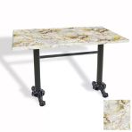 Çipa Döküm Ayak Masa 80X120 Cm - (Werzalit, Wermodin Ve Allzalit Tabla) - Gold