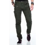 Cipo & Baxx CD424 Kargo Cepli Slim Fit Haki Erkek Pantolon - 34 / 32