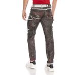 Cipo & Baxx CD636 El Boyama Erkek Bordo Kargo Pantolon - 40 / 34