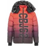 Cipo & Baxx CM190 Kürklü Kışlık Erkek Mont - S - Kırmızı