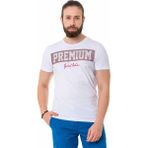 Cipo & Baxx CT732 Taşlı Premium Beyaz Tişört - XXL