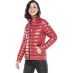 Cipo & Baxx WM113 Parlak Bordo Bayan Şişme Mont