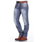Cipo&Baxx C-0751 Gri Erkek Kot Pantolon