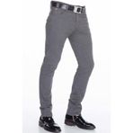 Cipo&Baxx CD372A Koyu Gri Erkek Kot Pantolon