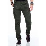Cipo&Baxx Cd424 Kargo Cepli Dar Paça Erkek Pantolon