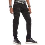 Cipo&Baxx CD509 Siyah Erkek Kot Pantolon