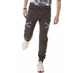 Cipo&Baxx Cd786 Kargo Cep Haki Kadın Kot Pantolon