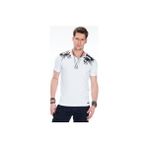 Cipo&Baxx CT376 Siyah Beyaz Erkek T-shirt