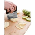 Cips Patates Doğrayıcı Chips Chopper Şekilli Sebze ve Meyve Dilimleyici - Renkli