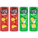 Cipso Tube Ketçap Aromalı ve Ekşi Kremalı Cips 160 gr 4 lü Karma Paket