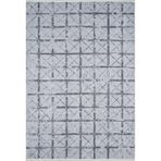 Circig Antrasit Çizgili Modern Geometrik Etnik Desenli Boho Makinada Yıkanabilir Hafif Hav Toz Vermez Leke Tutmaz Kaymaz Taban Dijital Makine Baskı Halı Oturma Odası Salon Yolluk Koridor Mutfak Halısı