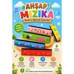 Circle Toys Ahşap Mızıka 1 Adet – Renkli Eğitici Çocuk Müzik Oyuncağı