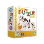 Circle Toys CRCL020 Baby Puzzle Çiftlik Hayvanları, Çok Renkli + Sudoku 5; Dünyanın En Sevilen Bulmacası - 5 + 10 Kitap - Hayır