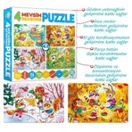 Circle Toys CRCL028 4 Mevsim Puzzle