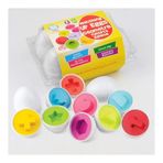 Circle Toys CRCL104 6’lı Geometrik Yumurta