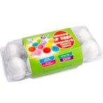 Circle Toys CRCL107 10’lu Geometrik Yumurta