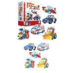 Circle Toys Sevimli Araçlar Baby Puzzle