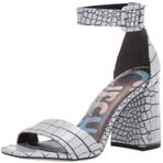 Circus by Sam Edelman Elizabeth Beyaz Siyah Kadın Sandalet