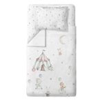 Circus%100 Organik Pamuk Tek Kişilik Çocuk Nevresim Takımı 120 x 200 cm