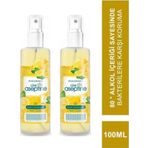 Cire Aseptine 2 Adet Limon Kolonyası 100 Ml Sprey