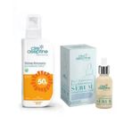 Cire Aseptine 200 ml 50SPF Güneş Kremi+Gözenek Sıkılaştırıcı 30 ml Serum