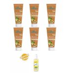 Cire Aseptine 6 Adet Avakado Vazelin Tüp 75 Ml+Limon Kolonyası 100 Ml Sprey Hediyeli