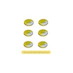 Cire Aseptine Çiçek Özlü 6x30 ml Teneke Kutu Krem