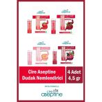 CIRE ASEPTINE Lip Care Renkli Dudak Nemlendirici 4,5 G x 4 Adet
