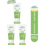 Cire Aseptine Soft Prebiyotik Aloe Vera El,Yüz Ve Vücut Kremi 200 Ml 3 Adet