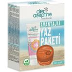 Cire Aseptine Yaz Paket Pink Shine 50 SPF + Bronzlaştırıcı Güneş Kremi Havuç 100 ml